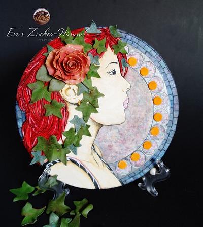 Art Nouveau Meets the Cake Artists - A Cake Collective collaboration - Cake by Eve´s Zucker-Himmel