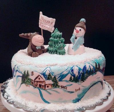 Winter cake - Cake by Desislavako