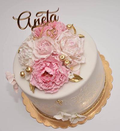 Flower cake - Cake by Silvia