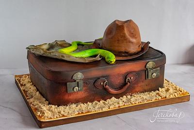 Indiana Jones cake - Cake by Mariya Gechekova