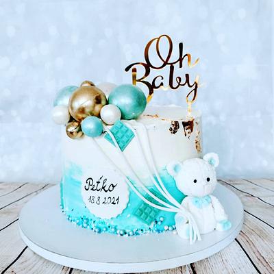 Cake for baptismu - Cake by alenascakes