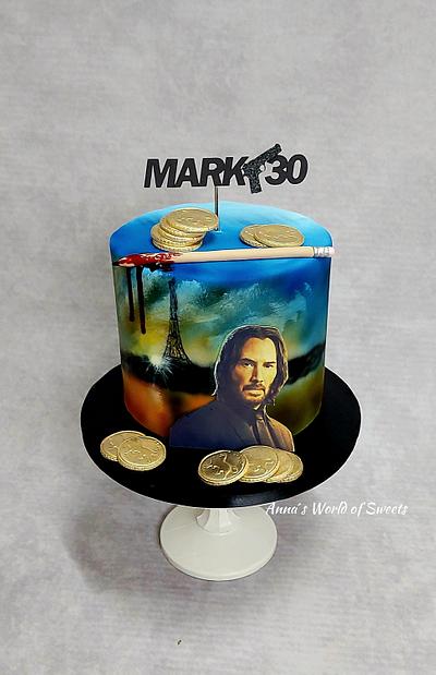John Wick Cake - Cake by Anna's World of Sweets 