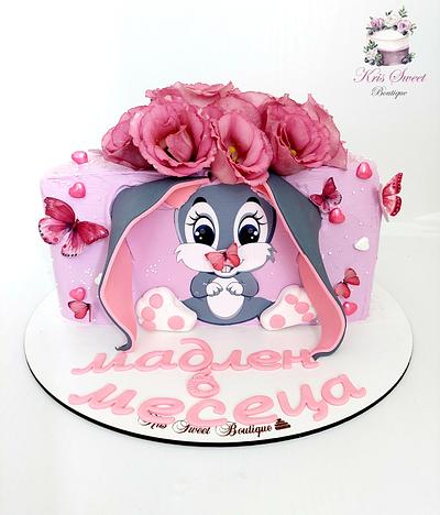 Cute baby rabbit - Cake by Kristina Mineva