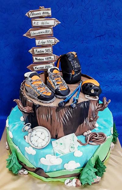 Mountaineer cake - Cake by Tanya Shengarova