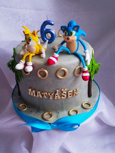 Sonic - Cake by Maja Motti