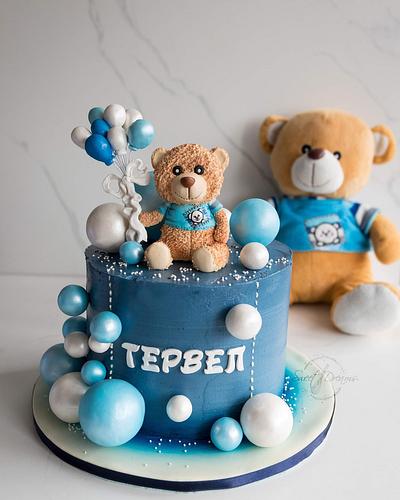 Teddy bear  - Cake by Mariya Gechekova