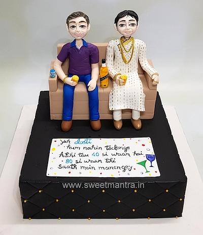 Cake for best friend - Cake by Sweet Mantra Homemade Customized Cakes Pune
