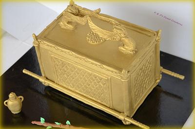 Ark of the Covenant - Bible cakes collaboration - Cake by Konstantina - K & D's Sweet Creations