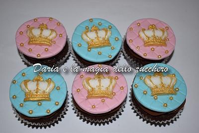 Crown cupcakes - Cake by Daria Albanese
