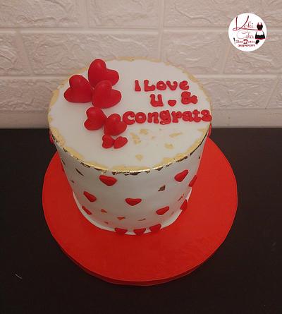 "Valentine's cake" - Cake by Noha Sami