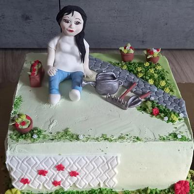 cake for the gardener - Cake by Stanka