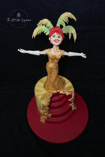 Hello Dolly-Curtain Call - An international Celebration of Theatre and Stage - Cake by Cristina Arévalo- The Art Cake Experience