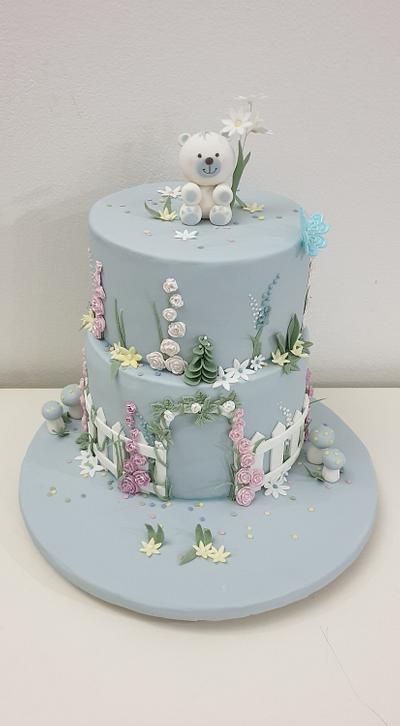 Blue cake - Cake by iratorte