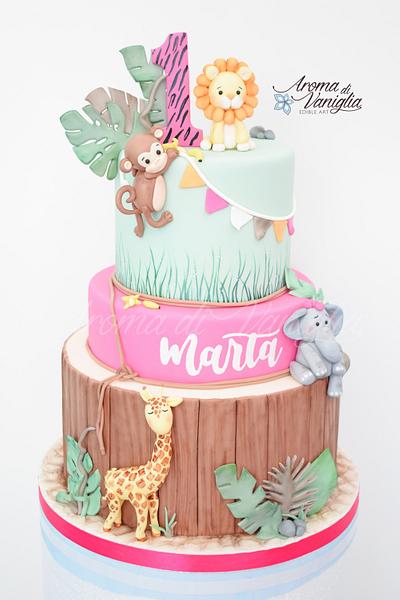 torta giungla - Cake by aroma di vaniglia