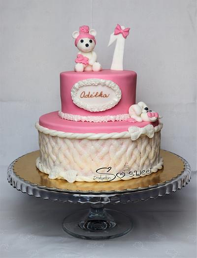 Cute teddies - Cake by Drahunkas