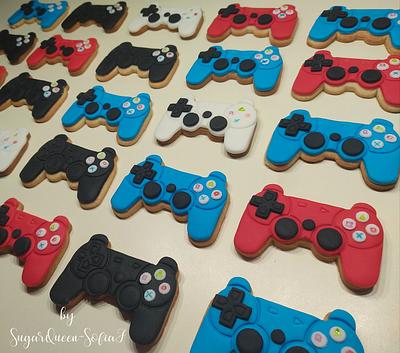 Playstation cookies - Cake by Sofia Frantzeskaki