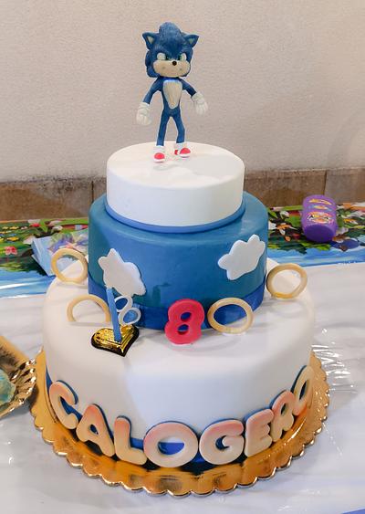 Sonic cake - Cake by Graziella Cammalleri 