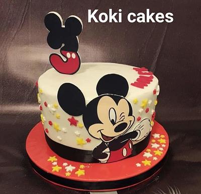 Mickey Mouse cake - Cake by Noha Sami