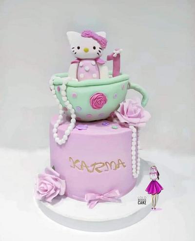 Kitty cake - Cake by Lolodeliciouscake227