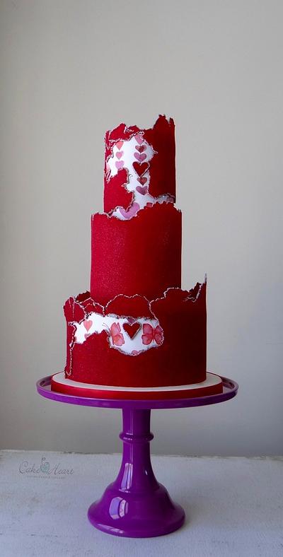 Be my Valentine - Cake by Cake Heart