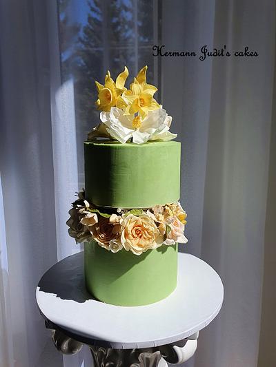 66. Wedding anniversary cake - Cake by Judit