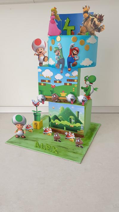 Mario cake - Cake by Torturi Mary