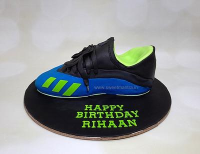 Sports Shoe cake - Cake by Sweet Mantra Homemade Customized Cakes Pune