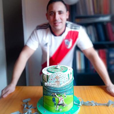 Torta de la jugada emblemática. - Cake by Sayi Congregado