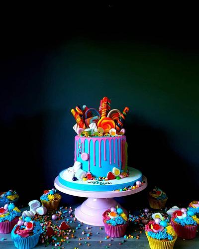 Colourful explosion - Cake by Radoslava Kirilova (Radiki's Cakes)