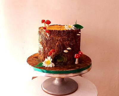 Tree bark cake - Cake by Tasnuta Cake Artistry ( TASNUTA ALAM)