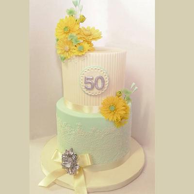 50th birthday celebrations - Cake by sophia haniff