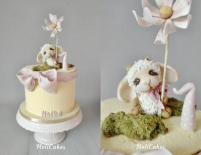 Little sheep  - Cake by MOLI Cakes