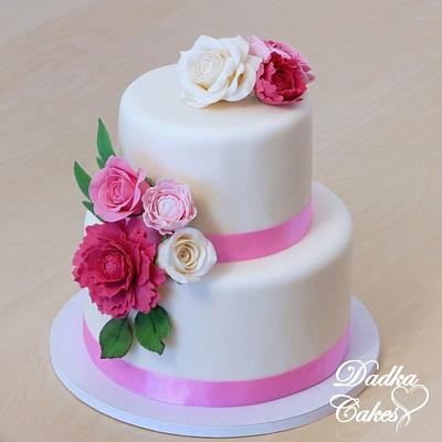 Wedding cake - Cake by Dadka Cakes