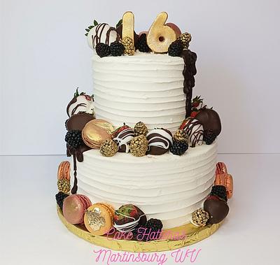 Sweet 16 Birthday - Cake by Donna Tokazowski- Cake Hatteras, Martinsburg WV