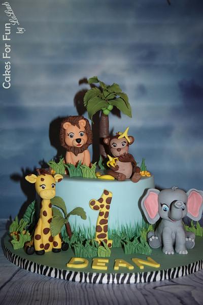Jungle cake  - Cake by Cakes for Fun_by LaLuub