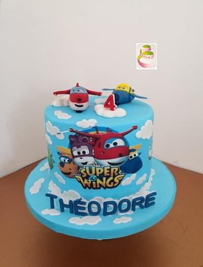 Super Wings Cake - Cake by Ruth - Gatoandcake