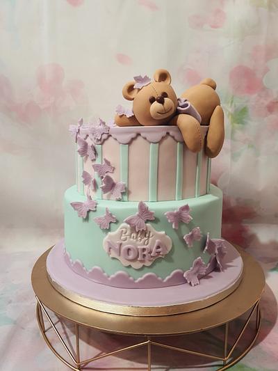 Teddy bear - Cake by ClaudiaSugarSweet