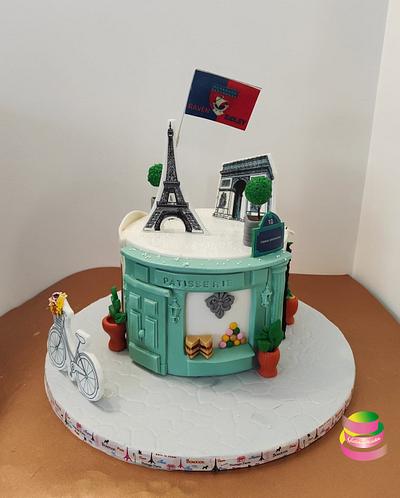 paris cake - Cake by Ruth - Gatoandcake