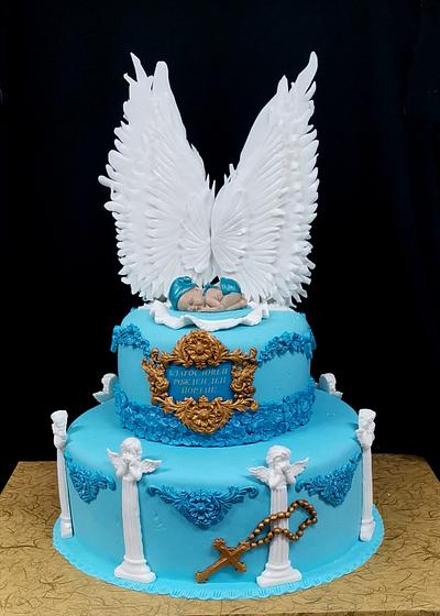 Cake with Angel wings - Cake by Sunny Dream