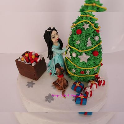 Christmas party - Cake by Umme Kulsum