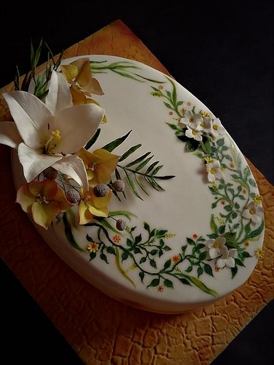 Birthday cake - Cake by babkaKatka