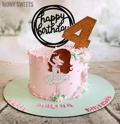 Girl cake - Cake by Monysweets