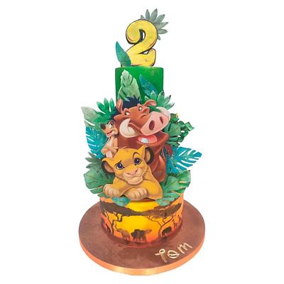 Roi Lion  - Cake by Andrea
