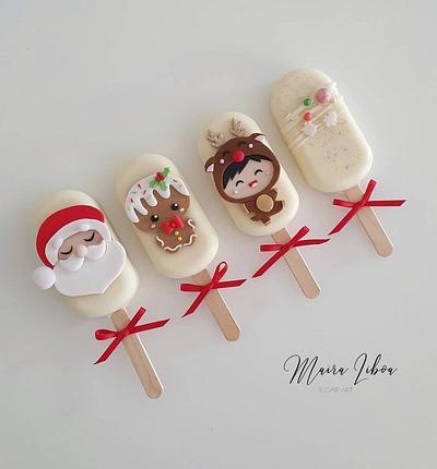 Christmas icepops - Cake by Maira Liboa