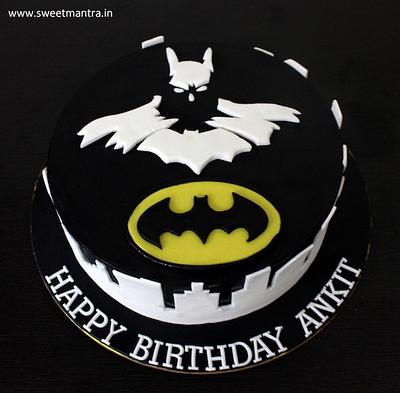 Batman cake - Cake by Sweet Mantra Homemade Customized Cakes Pune