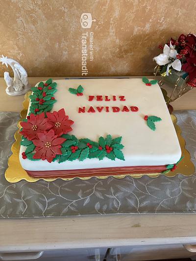 FELIZ NAVIDAD - Cake by Julia 