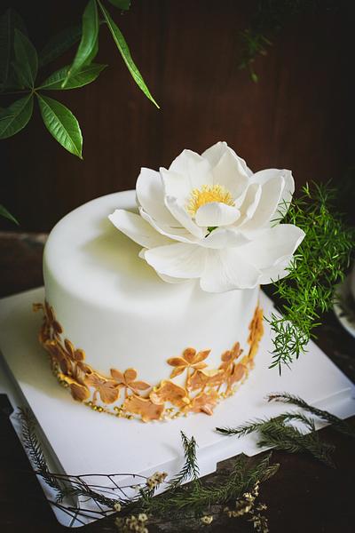 Sugar lotus - Cake by lovescakes