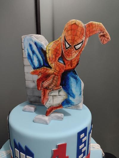Spiderman - Cake by Julissa 