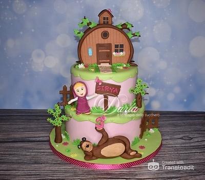 Masha and the bear cake - Cake by Daria Albanese