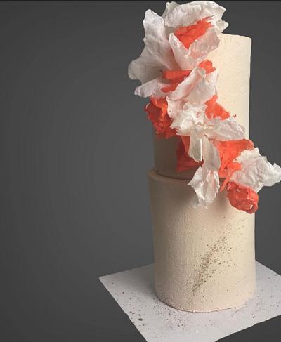 avant-garde wedding cake - Cake by Levi Brums 